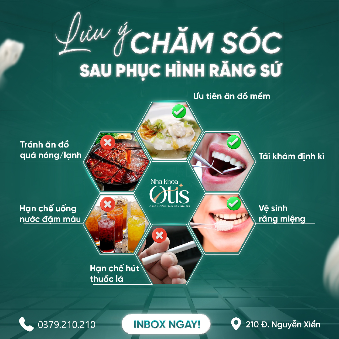 Tuân thủ theo hướng dẫn lưu ý của bác sĩ 