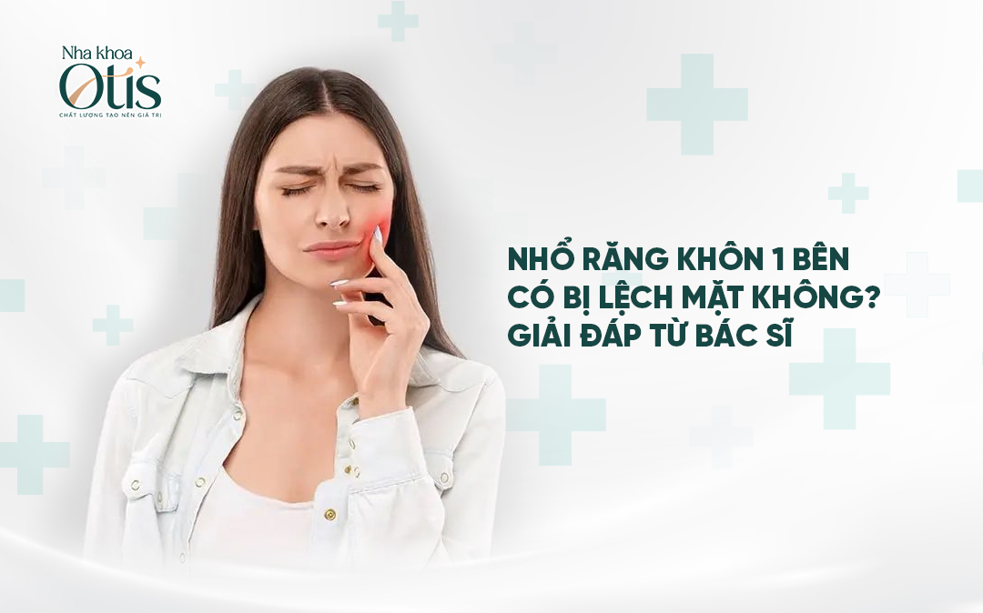 Nhổ răng khôn có bị xô hàm không