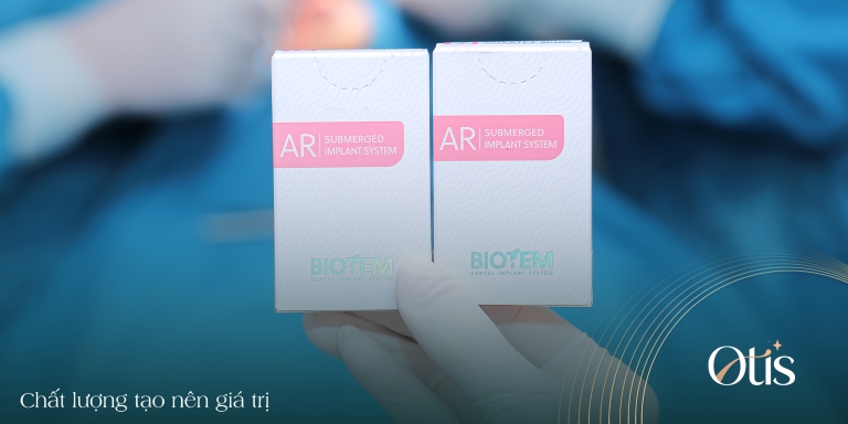 Trồng implant răng hàm bằng trụ Hàn Quốc