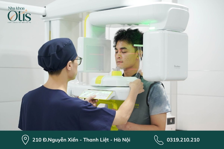 Chụp phim CT 3D để xác định tình trạng răng