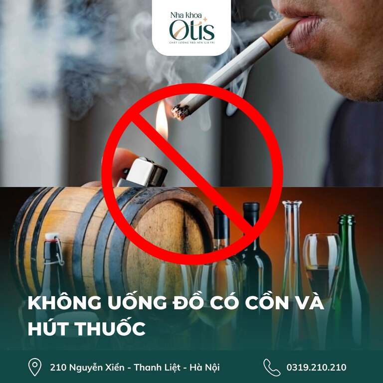 Hạn chế hút thuốc sau nhổ răng khôn 