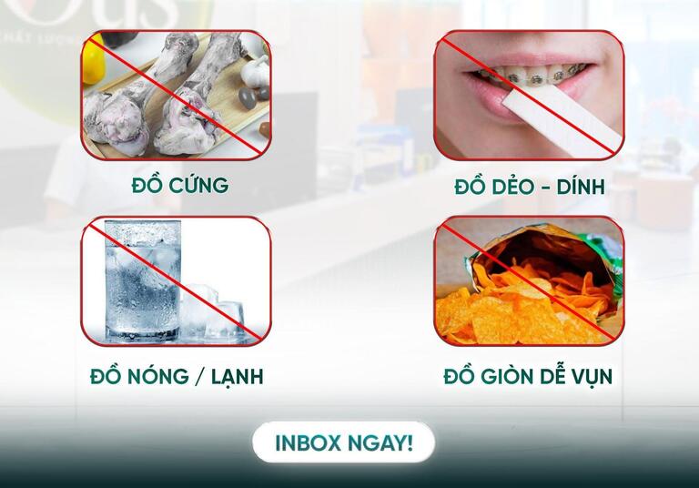 Các thực phẩm nên hạn chế sau khi nhổ răng khôn