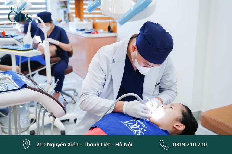 Quá trình gắn mắc cài nhanh chóng