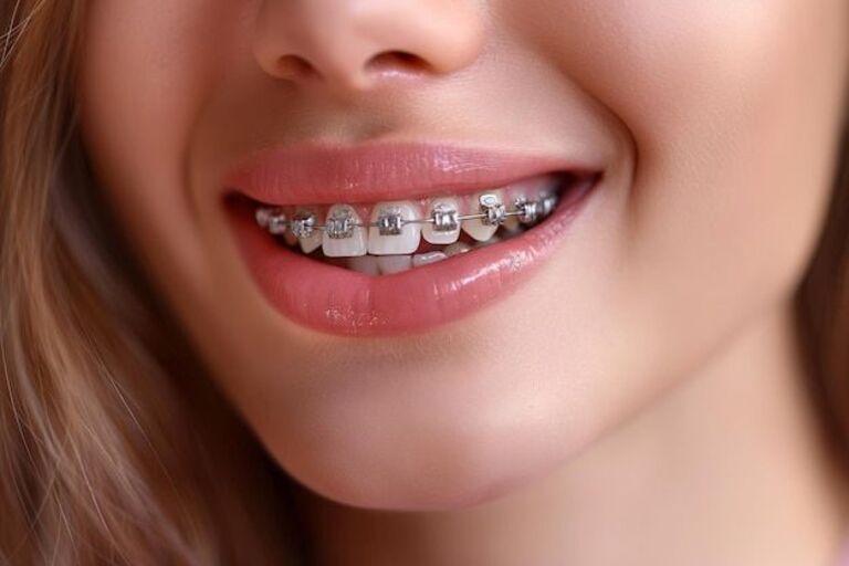 Dây cung niềng răng giúp siết răng và chỉnh hình khớp cắn