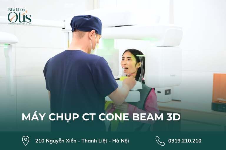 Chụp phim CT để đánh giá có nên niềng răng mắc cài 1 hàm