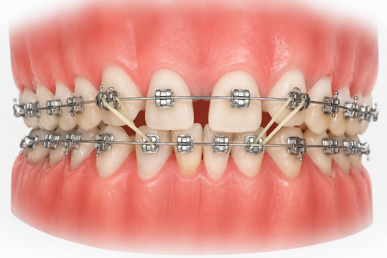 Đóng khoảng răng áp dụng với răng thưa