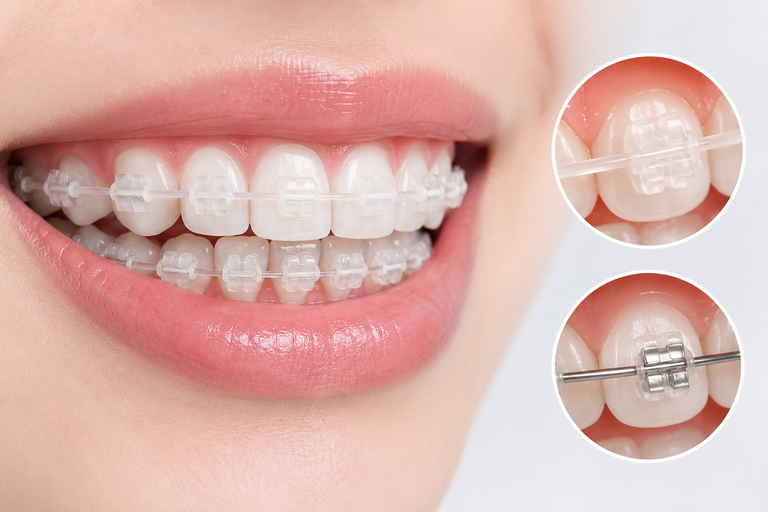 Dây cung niềng răng phủ thẩm mỹ